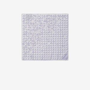 Prada Printed Twill Lavendar Scarf
